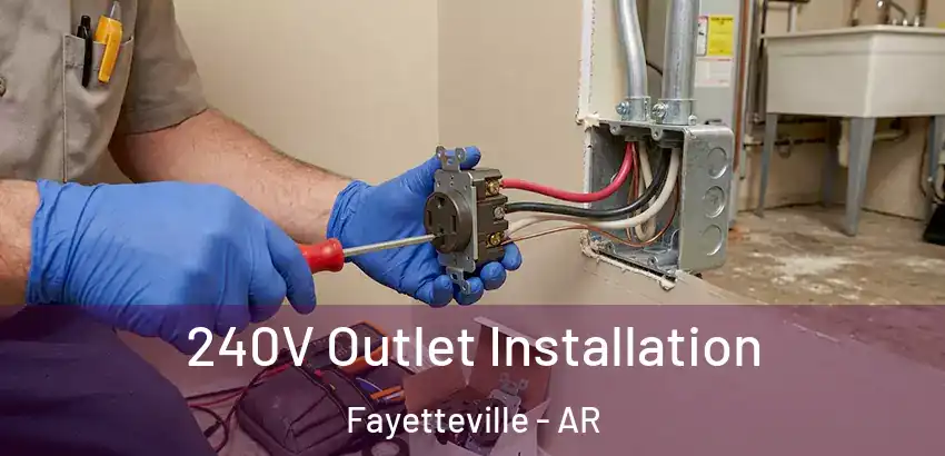 240V Outlet Installation Fayetteville - AR