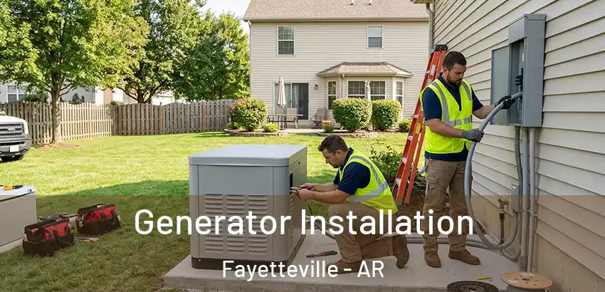 Generator Installation Fayetteville - AR