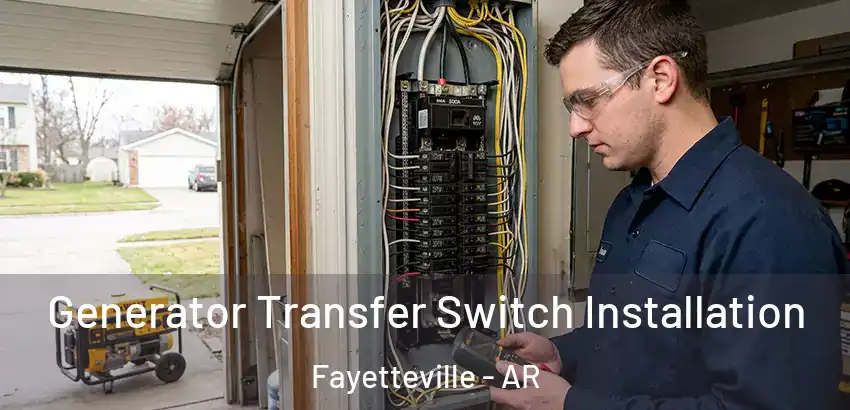 Generator Transfer Switch Installation Fayetteville - AR