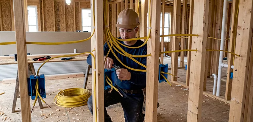 New Construction Wiring In Fayetteville