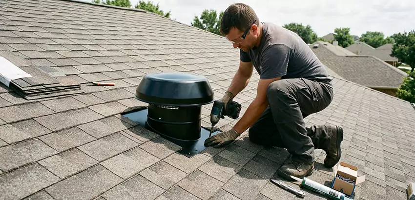Roof Vent Fan Installation in Fayetteville