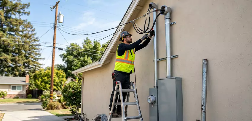 Electrical Service Entrance and Mast Upgrade in Fayetteville