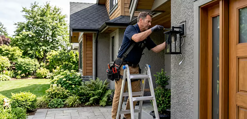 Outdoor and Exterior Light Fixture Installation in Fayetteville
