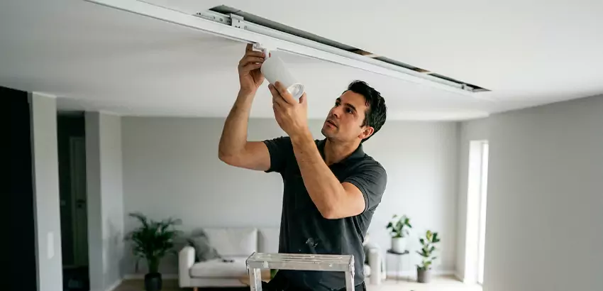 Recessed Track Lighting Installation in Fayetteville