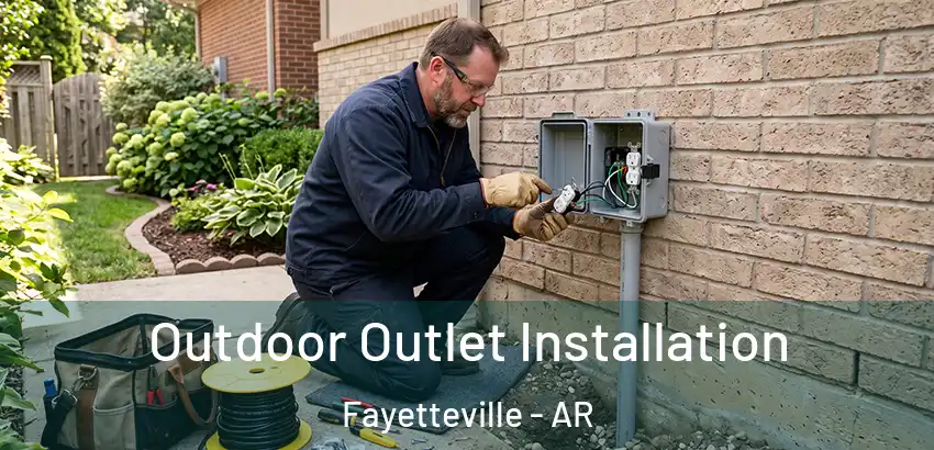  Outdoor Outlet Installation Fayetteville - AR