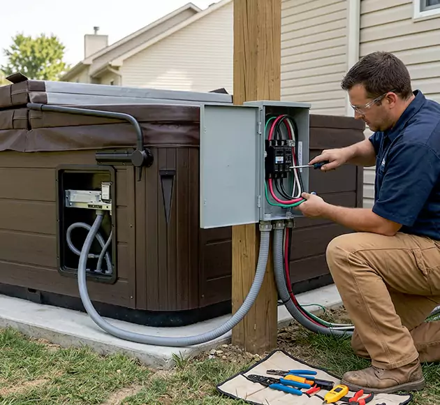 Professional Hot Tub Electrical Installation: Your Local Spa Wiring Team in Fayetteville, AR