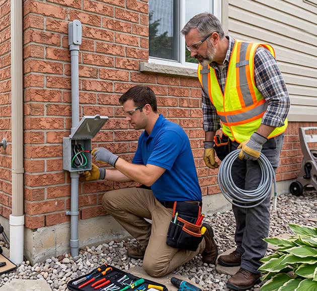 Professional Outdoor Outlet Installation: Your Local Exterior Wiring Team in Fayetteville, AR